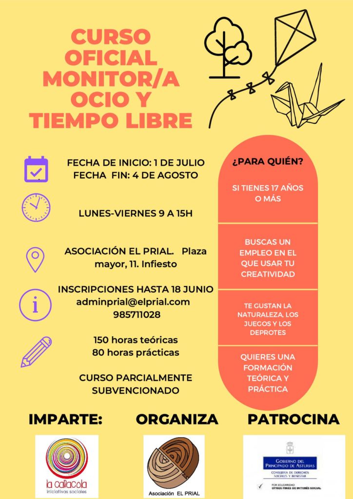 Curos de Monitor de Ocio y Tiempo Libre